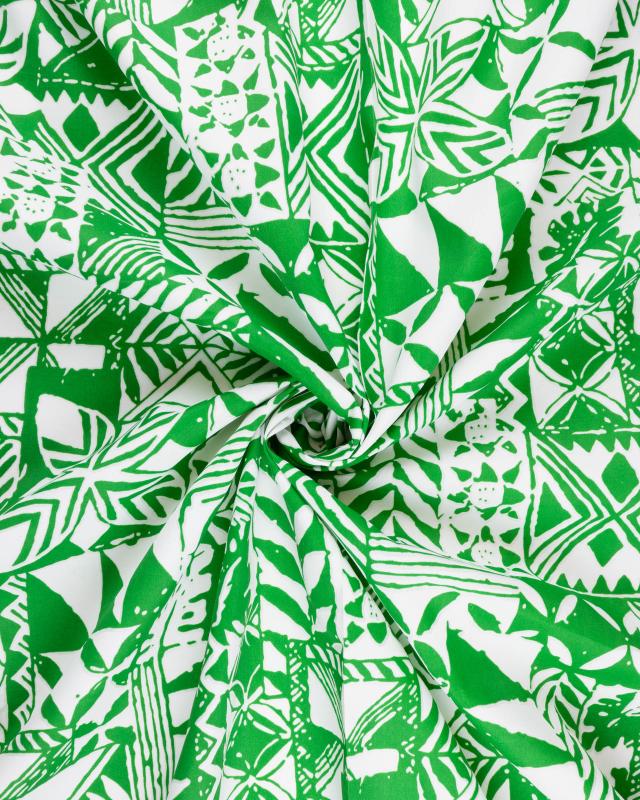 Polynesian fabric MAOHIS Green - Tissushop